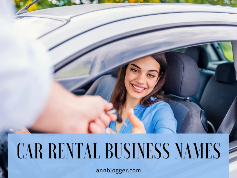 Car Rental Business Names