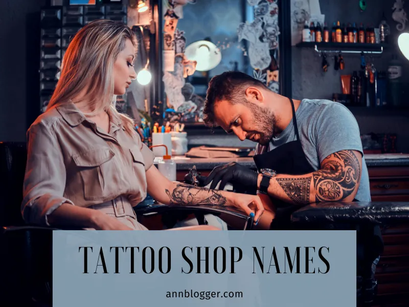 Tattoo Shop Names