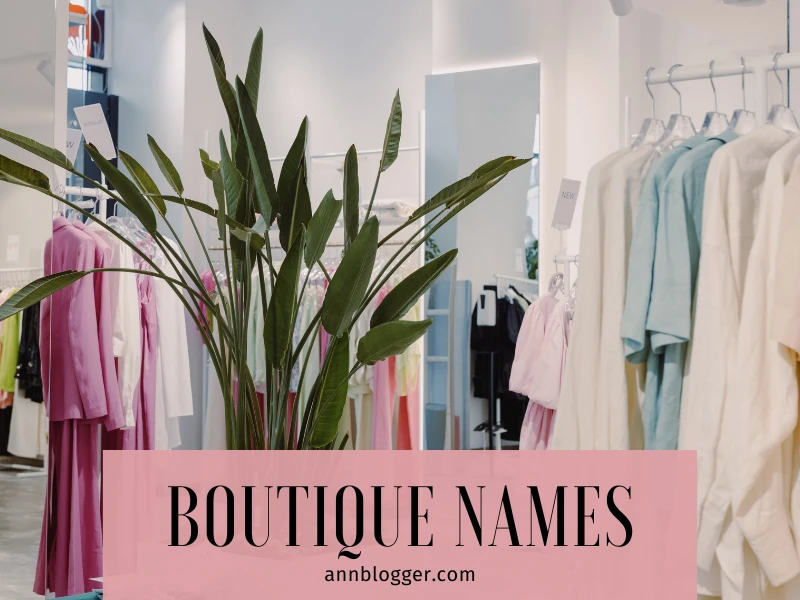 Boutique Names