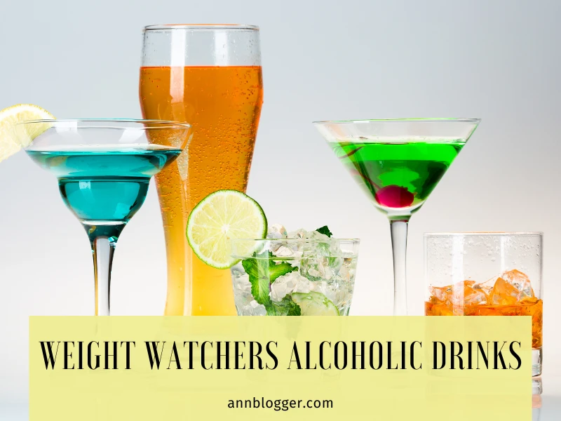 Weight Watchers Alcoholic Drinks