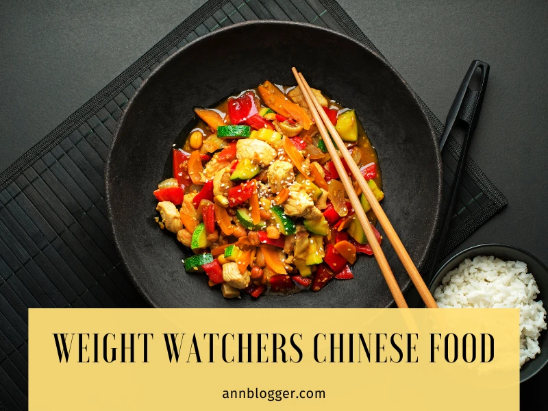 Weight Watchers Chinese Food