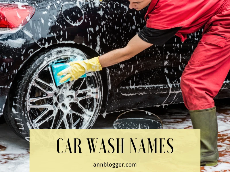 car wash names