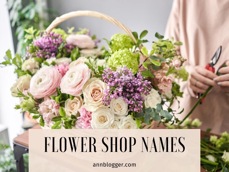 flower shop names