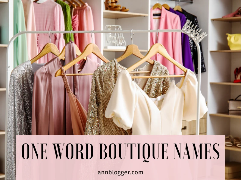 one word boutique names