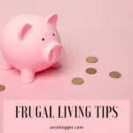 Frugal living tips