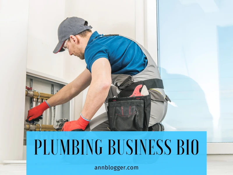 Plumbing Business Bio