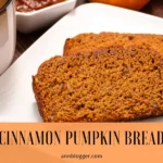 Cinnamon Pumpkin Bread Recipe