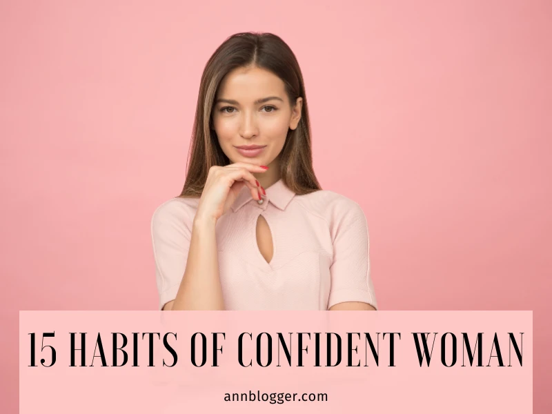 Habits of Confident Woman