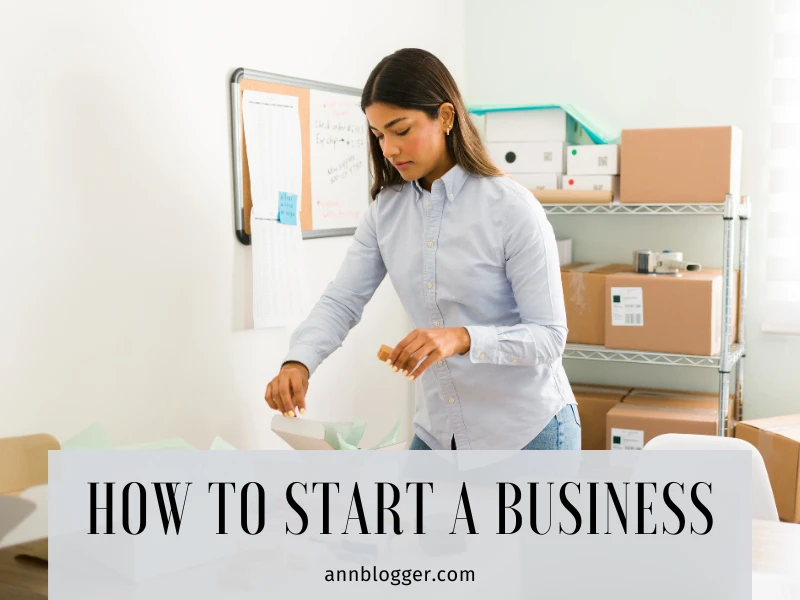 How to Start a Business