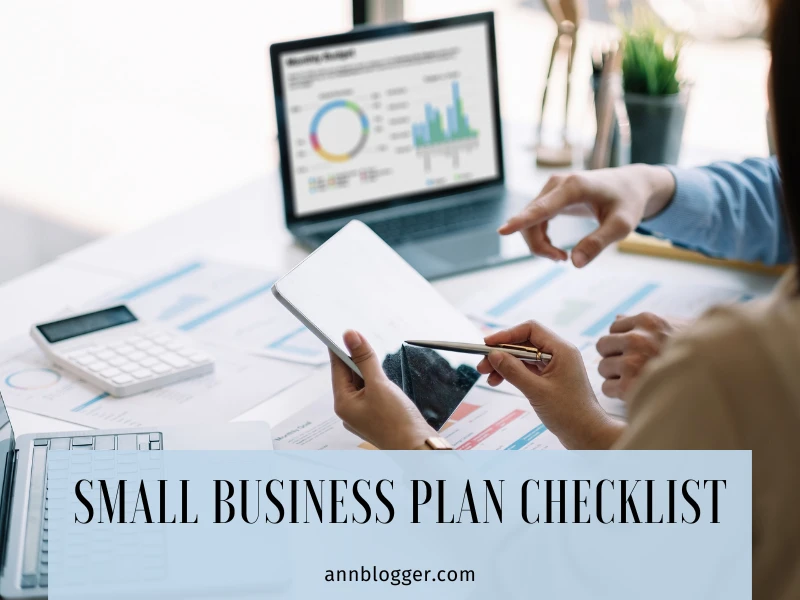 Small Business Plan Checklist