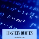 Inspiring Einstein Quotes