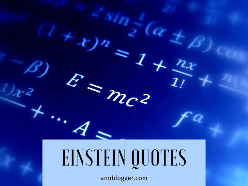 Inspiring Einstein Quotes