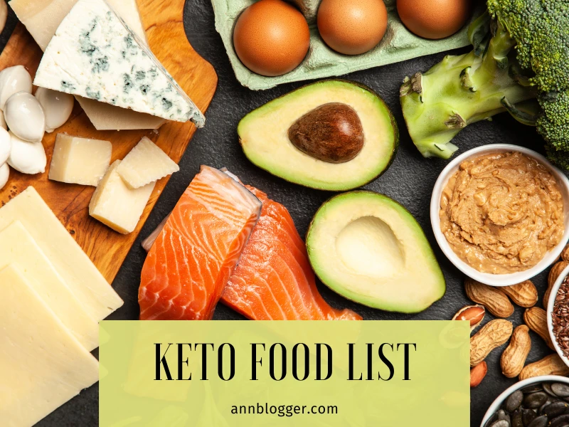 Keto Food List