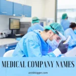 Medical Company Names