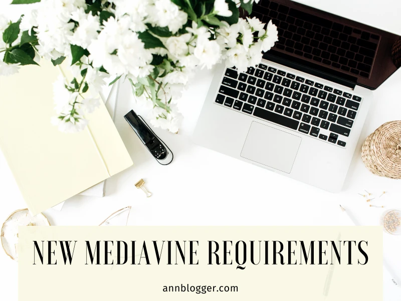 New Mediavine Requirements