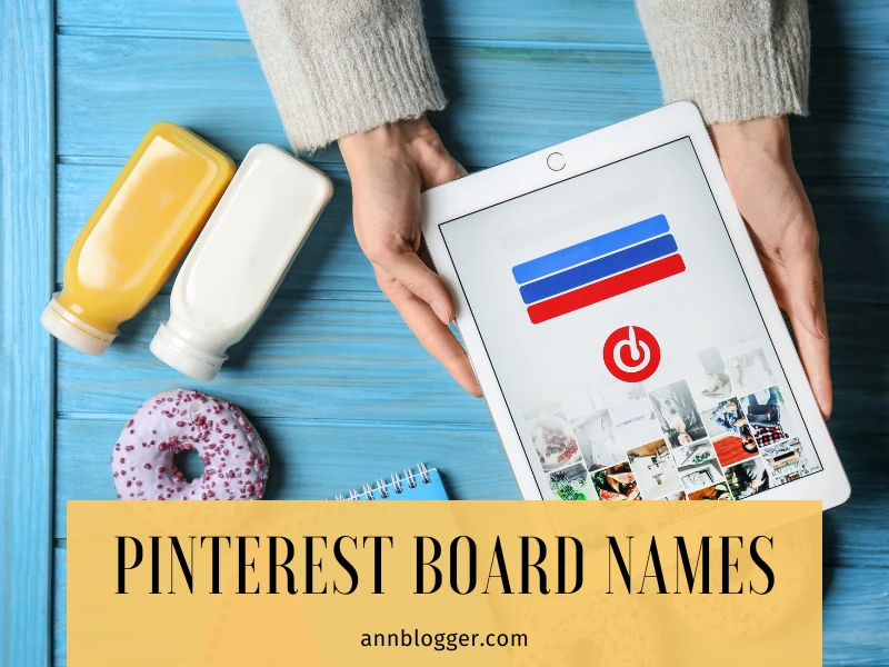 Pinterest Board Names