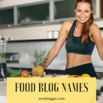 food blog names