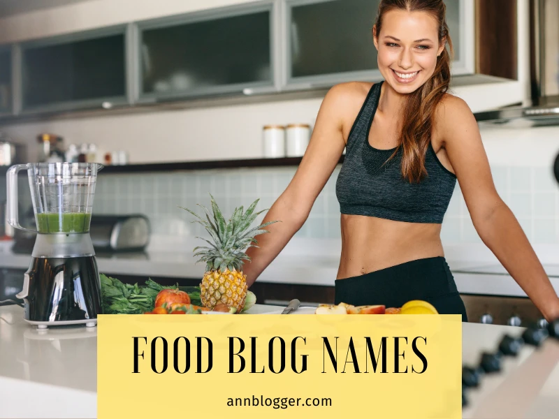 food blog names