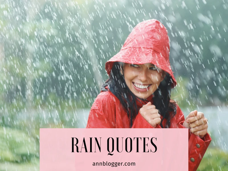 Rain Quotes