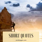 Short Quotes