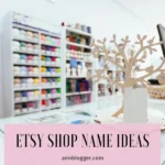 etsy shop name ideas