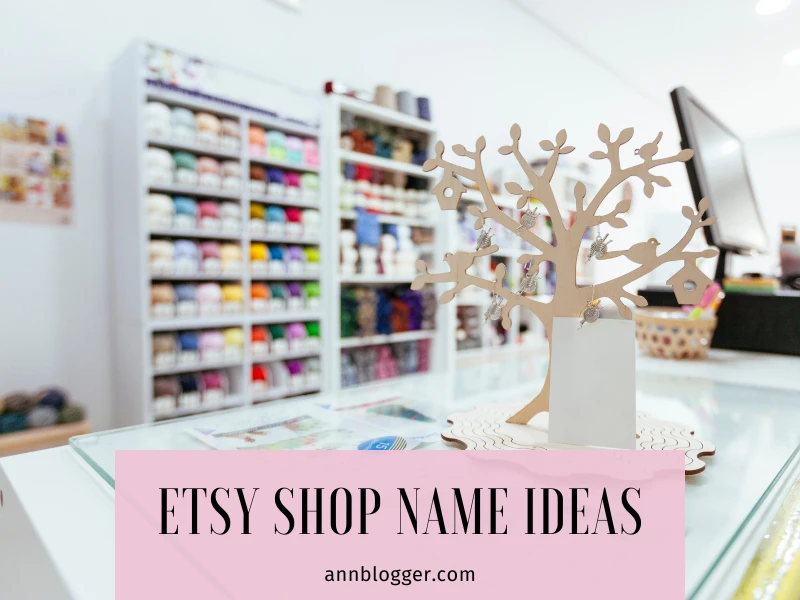 etsy shop name ideas