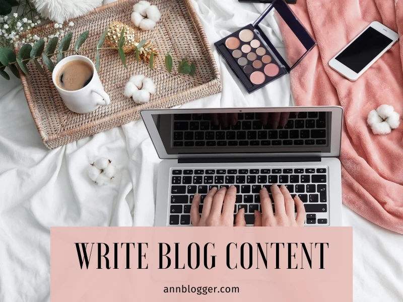 write blog content