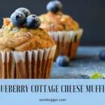 Blueberry Cottage Cheese Muffins