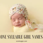 One Syllable Girl Names