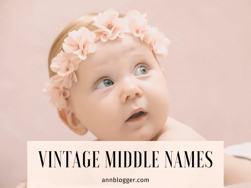 Vintage Middle Names