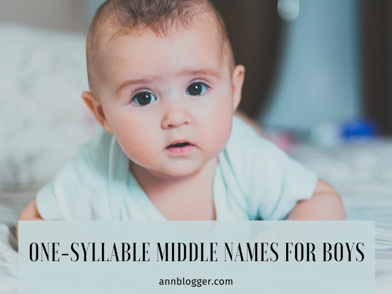 One-Syllable Middle Names for Boys