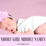 Short Girl Middle Names