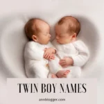 Twin Boy Names